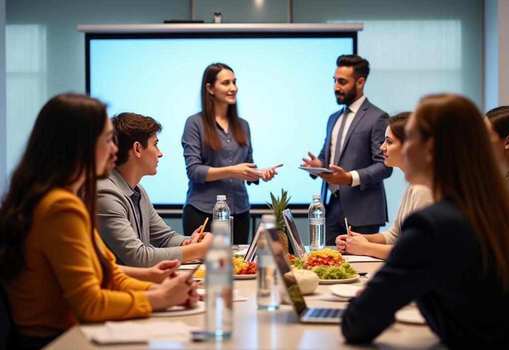 Talleres de bienestar corporativo y educación nutricional en empresas
